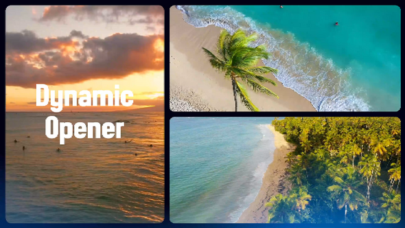 Videohive Dynamic Gallery Opener Video Displays template preview