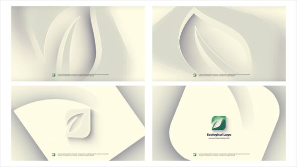 Videohive Ecological Logo Opening Logo Stings template preview