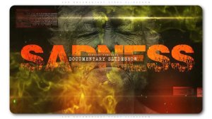 Videohive Sad Documentary Story Slideshow Video Displays template preview