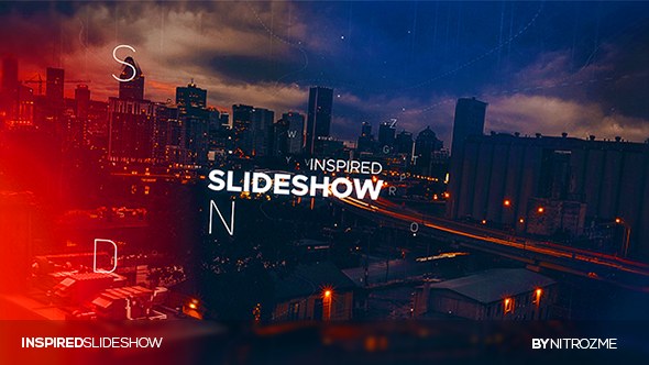 Inspired Slideshow Video Displays template preview