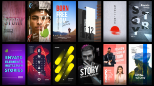 12 Instagram Stories Vol. 7 Video Displays template preview