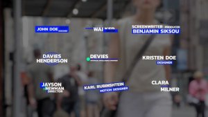 Videohive Lower Thirds | AE 47174989 Elements template preview