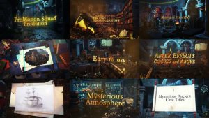 Videohive Mysterious Ancient Cave Titles Titles template preview