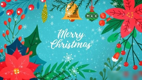 Videohive Christmas Wishes 34804370 Openers template preview