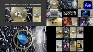 Videohive Devices Mockup for After Effects Openers template preview