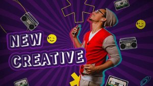 Videohive Music Channel Opener Video Displays template preview