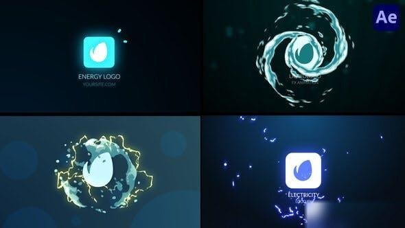 Videohive Minimal Energy 2D FX Logo Reveal [After Effects] Logo Stings template preview