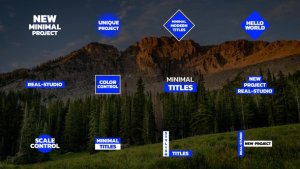 Videohive Minimal Titles | AE 46853694 Titles template preview