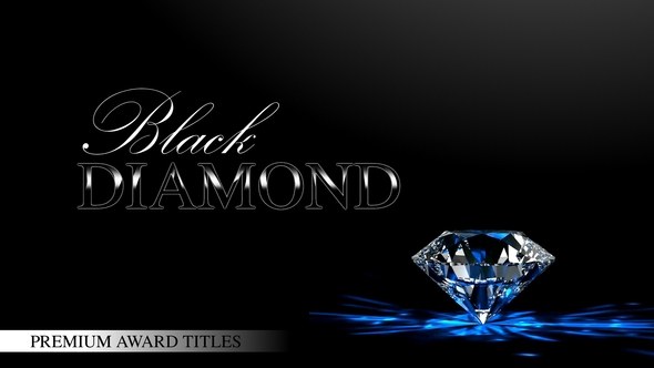 Videohive Awards Titles | Black Diamond Titles template preview