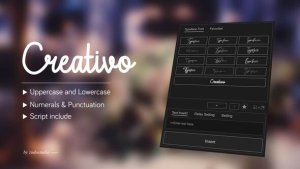 Videohive Animated Typeface - Creativo Titles template preview