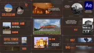 Videohive History Slideshow for After Effects 49635462 Openers template preview