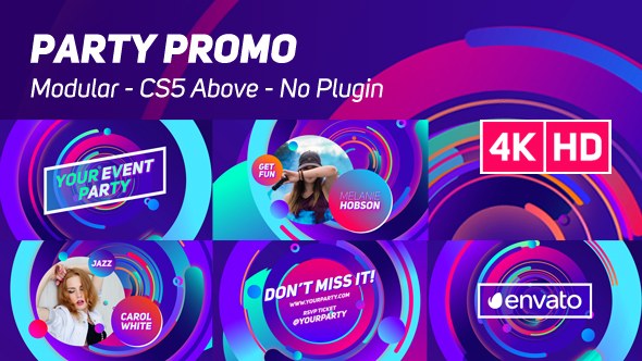 Videohive Party Promo 20537901 Openers template preview