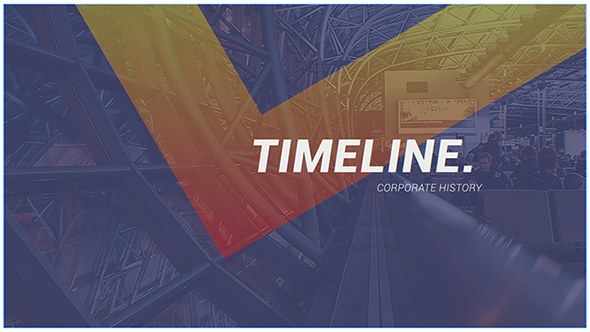 Videohive Video Timeline Video Displays template preview