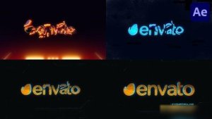 Videohive Cyberpunk Logo Reveal for After Effects Logo Stings template preview