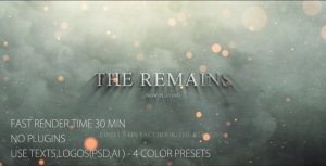Videohive Clean Particles Explosion Logo Logo Stings template preview