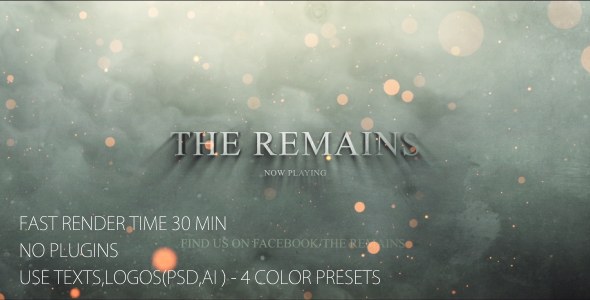 Videohive Clean Particles Explosion Logo Logo Stings template preview
