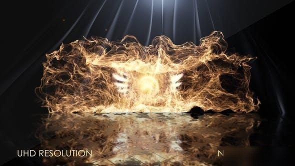 Videohive Luxury Particle Logo 37606583 Logo Stings template preview