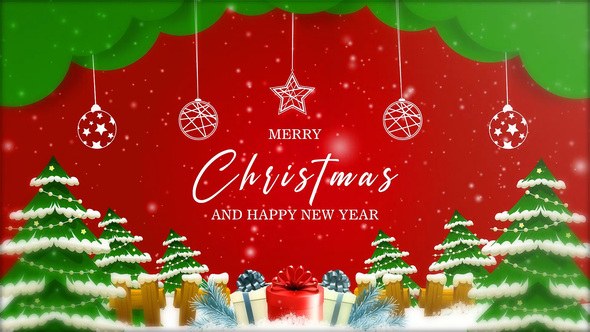 Videohive Christmas Intro I Christmas Opener 55680424 Openers template preview