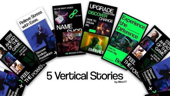 Typo Stories For Premiere Pro Premiere Pro template preview