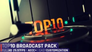 Videohive Top10 Broadcast Pack Broadcast-packages template preview