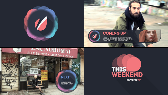 Fashion Time Broadcast Identity Video Displays template preview