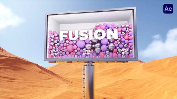 Videohive Desert Billboards Titles Titles template preview