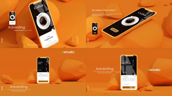 Videohive Short Advertising Mockup Ver 0.2 Product Promo template preview