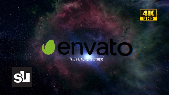 Videohive God Lights 4K Logo Stings template preview
