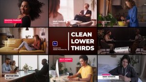 Videohive Clean Lower Thirds 44038433 Elements template preview