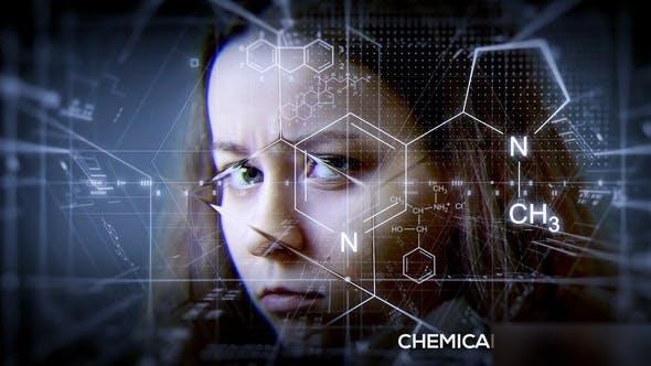 Videohive Chemical Slideshow Openers template preview