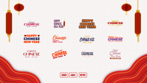 Videohive Happy Chinese New Year 2024 Elements template preview
