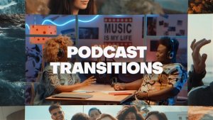 Videohive Podcast Transitions Elements template preview