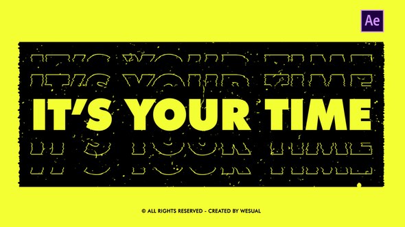 Videohive Glitch Typography 28010943 Titles template preview