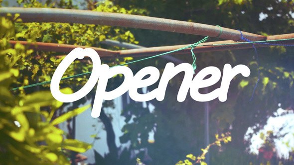 Videohive Fast and Clean Summer Opener Openers template preview