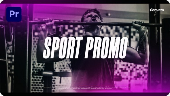 Sport Promo For Premiere Pro Premiere Pro template preview