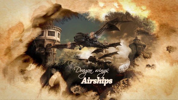 Videohive Unique Ink Video Displays template preview