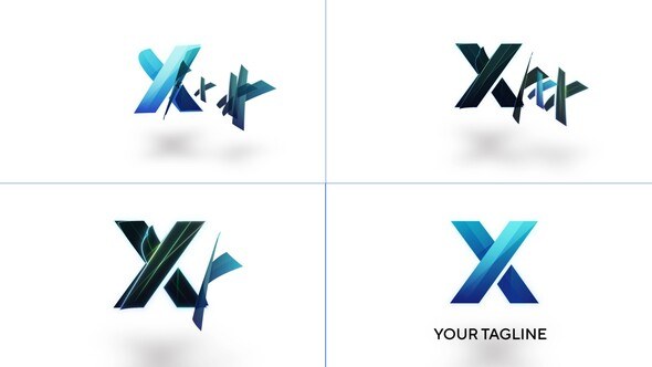 Videohive Page Turn Logo Reveal Logo Stings template preview