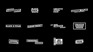 Videohive Text Animation | AE 54492075 Titles template preview
