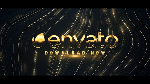 Videohive Golden Titles 42496514 Titles template preview