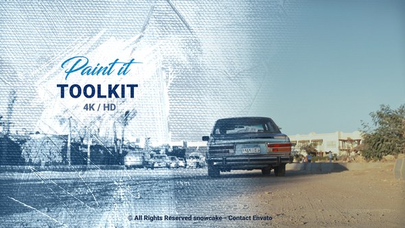 Videohive Paint It Toolkit Elements template preview