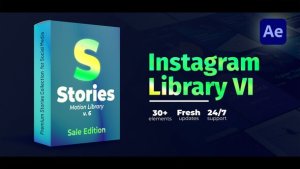 Videohive Instagram Stories VI Product Promo template preview