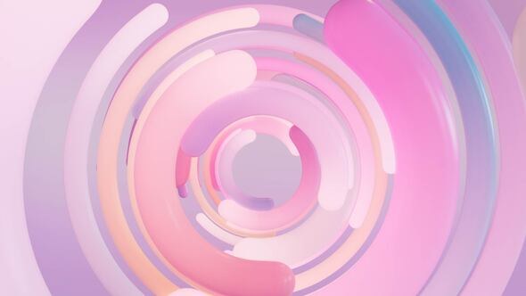 Videohive Pink Lights Logo Reveal Logo Stings template preview