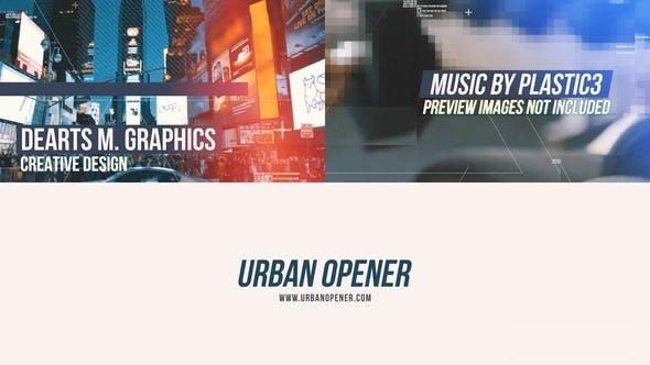 Videohive Urban Opener 38245762 Openers template preview