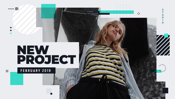 Videohive Modern Glitch Promo Openers template preview