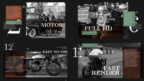 Videohive Retro Slideshow - Vintage Memories Openers template preview