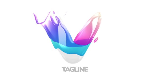 Videohive Liquid Logo 56001548 Logo Stings template preview
