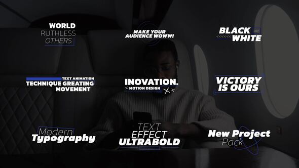 Videohive Text Animation | AE 56642671 Titles template preview