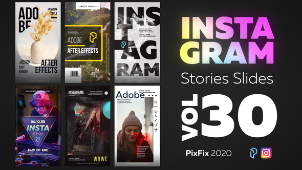 Videohive Instagram Stories Slides Vol. 30 Product Promo template preview