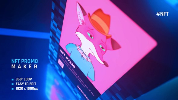 Videohive NFT PROMO 36523773 Product Promo template preview