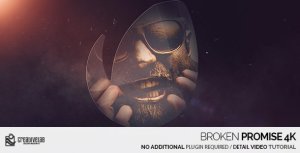 Videohive Broken Promise 4K Logo Stings template preview